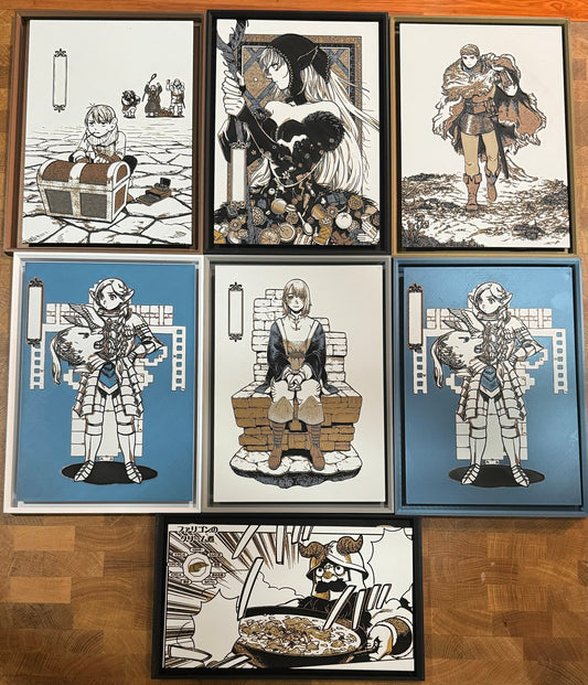 Laios Strong Metallic 3D Poster Art Print - photo 2 (photos/photo_02.jpg)