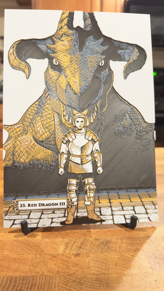 Laios Metallic 3D Poster Art Print - photo 2 (photos/photo_02.jpg)