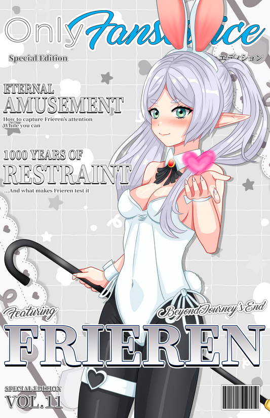 Only Fanservice: Frieren (Bunny) - Magazine Style