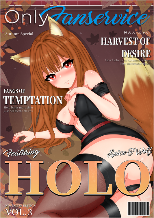 Only Fanservice: Holo - Magazine Style