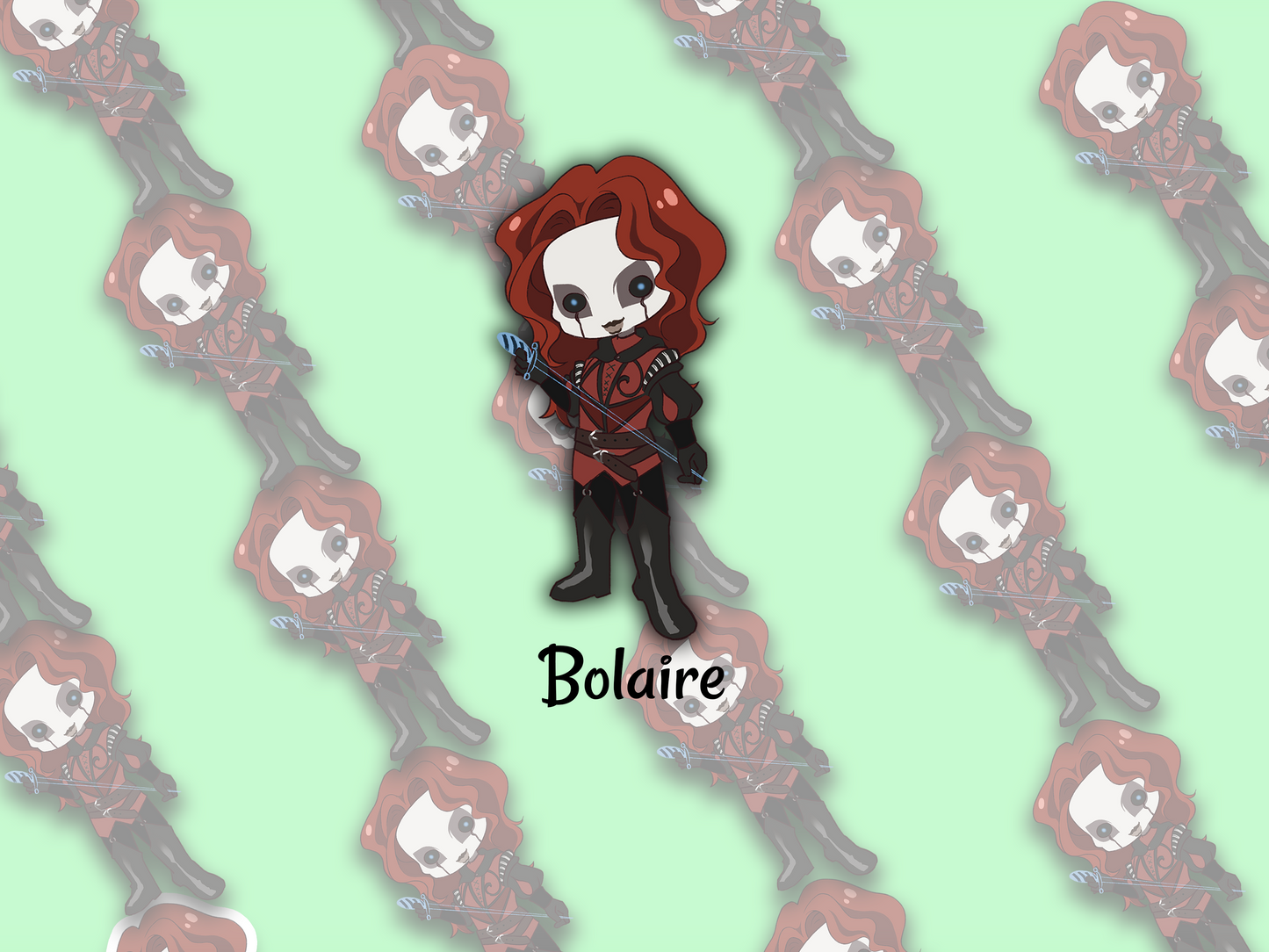 Chibi Sticker: Bolaire (Critical Role) - artwork