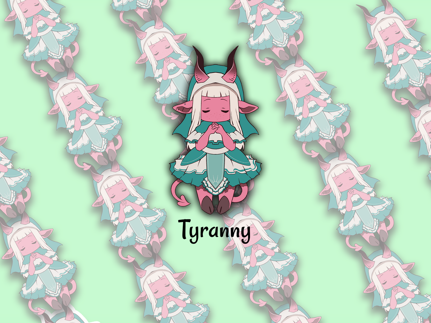 Chibi Sticker: Tyranny (Critical Role) - artwork