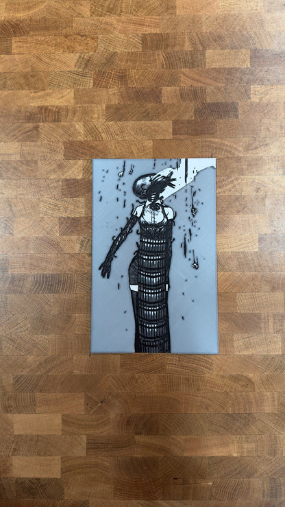 Bomb Devil Reveal 3D Poster Print