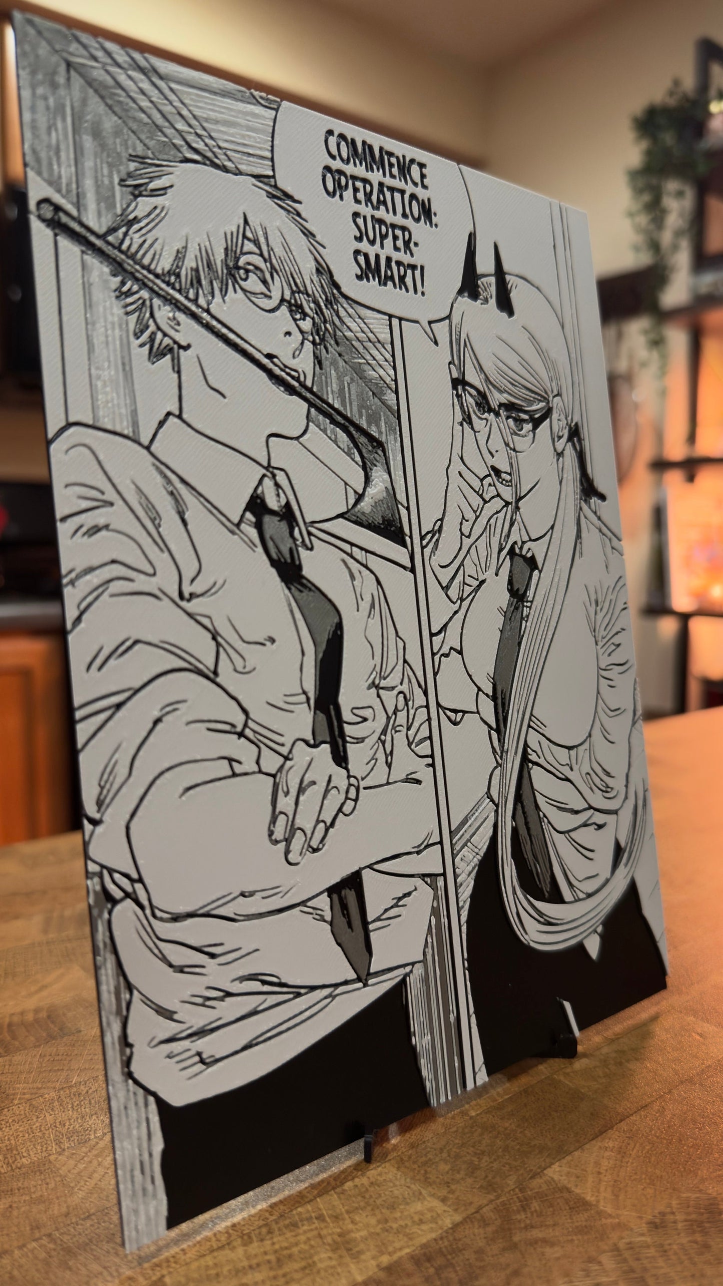 Power Operation Super Smart 3D Poster Print