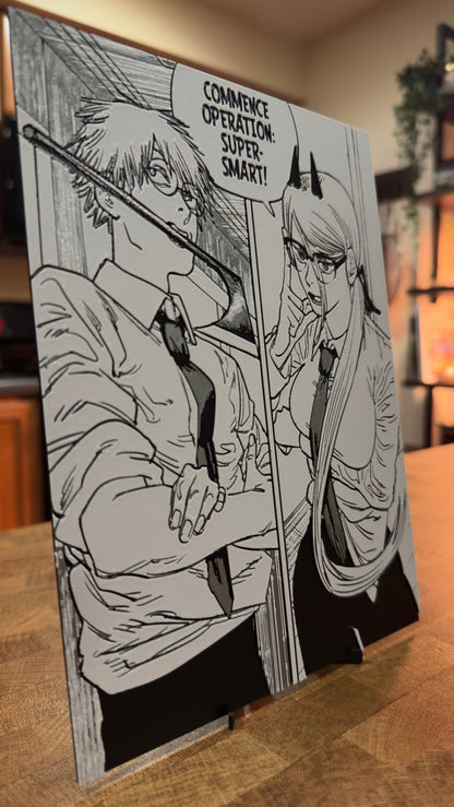 Power Operation Super Smart 3D Poster Print
