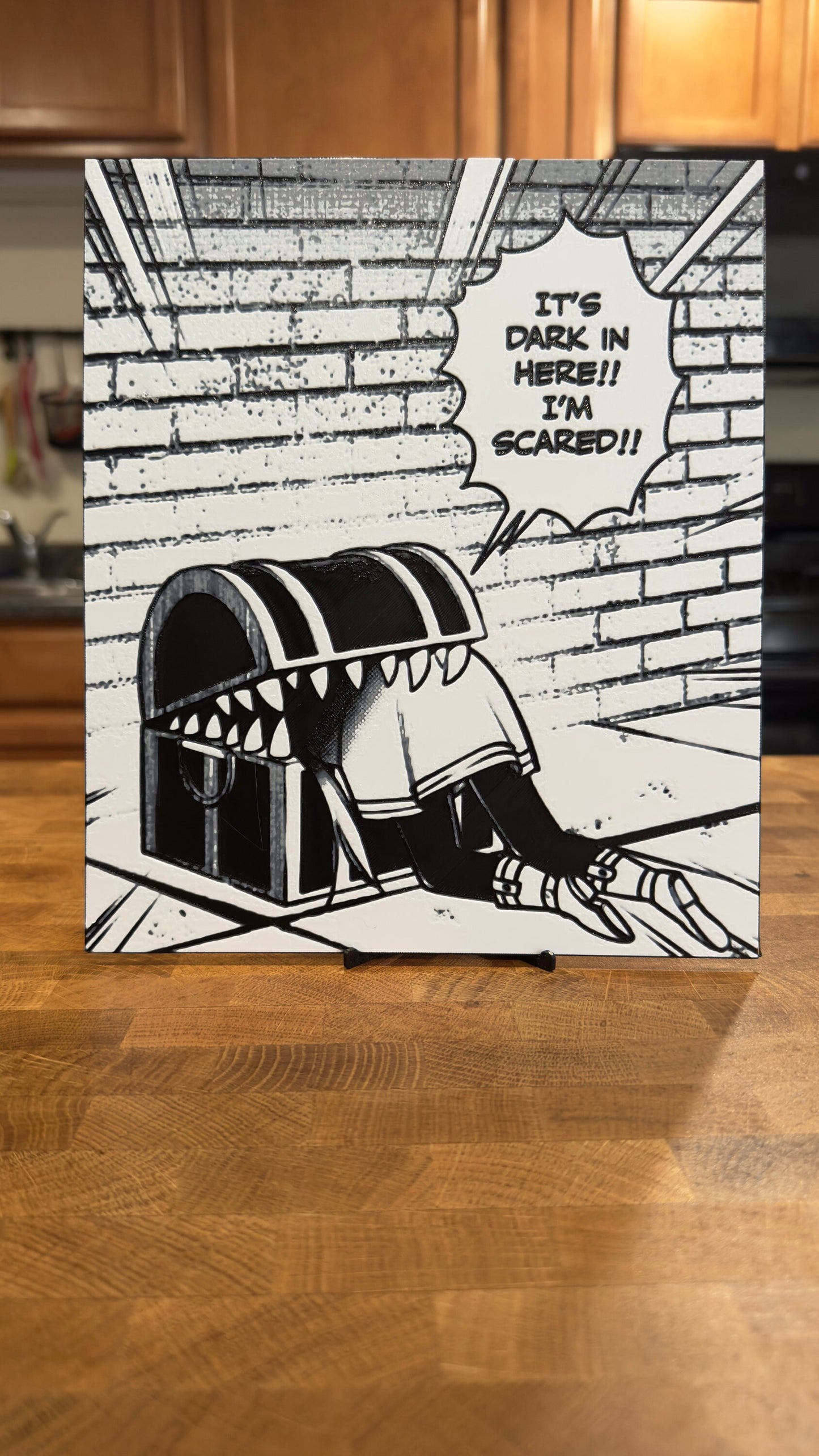 CUSTOM Anime Manga Book Panel Poster 3D Printed Great Gift
