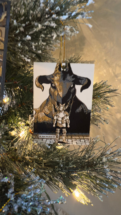 Cooking in a Dungeon Anime Christmas Ornaments 3D Printed Art Prints