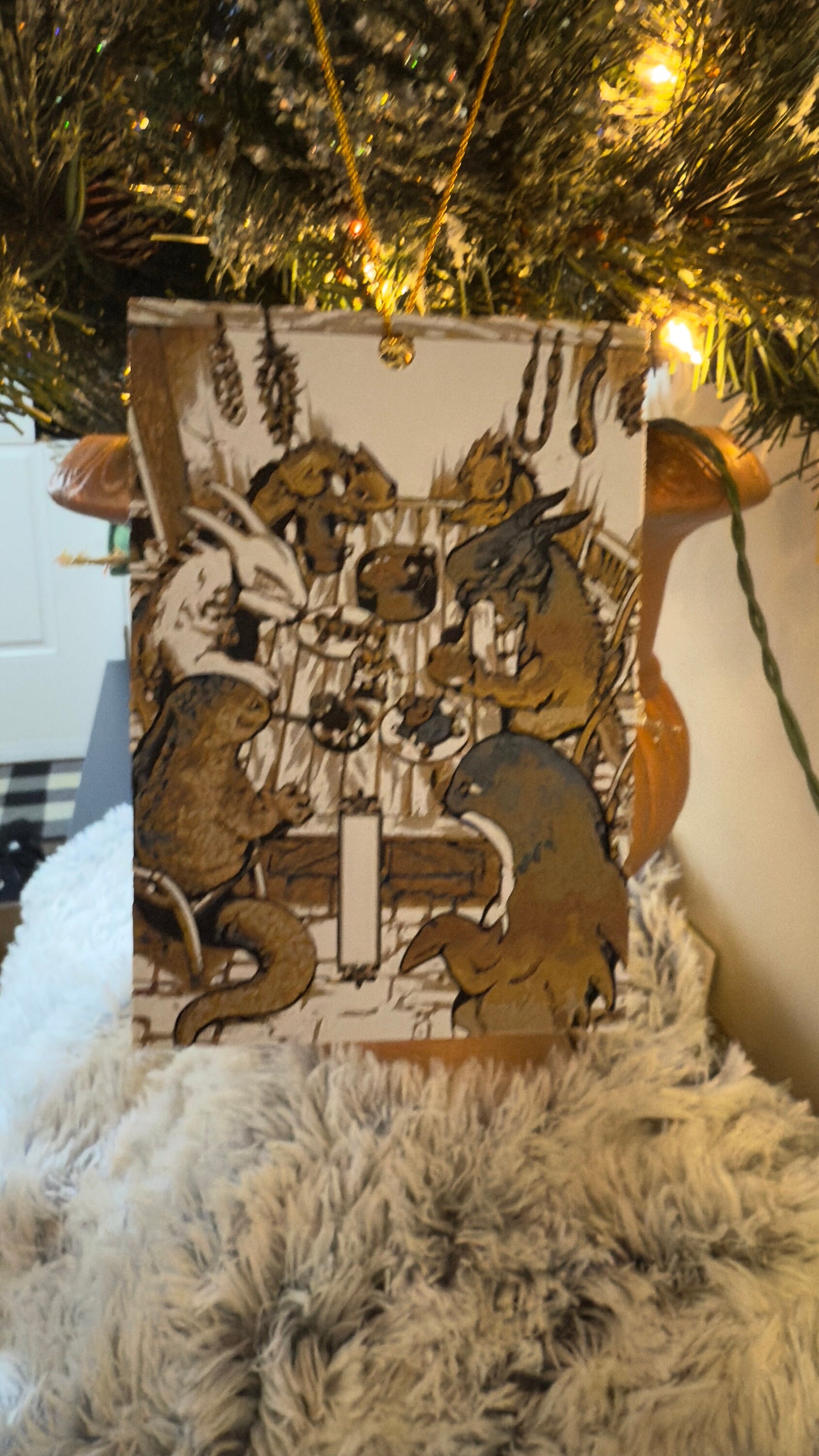 Cooking in a Dungeon Anime Christmas Ornaments 3D Printed Art Prints