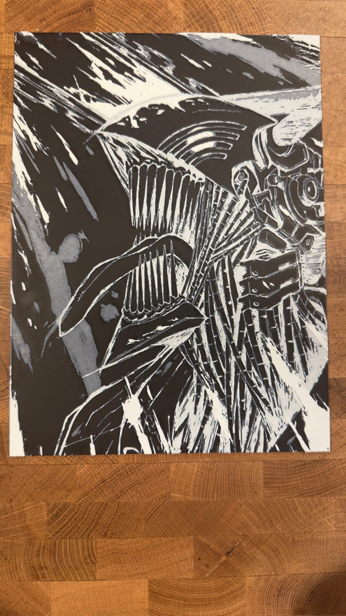 Denji 3D Poster Print Art