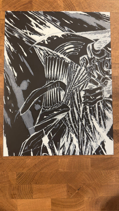 Denji 3D Poster Print Art