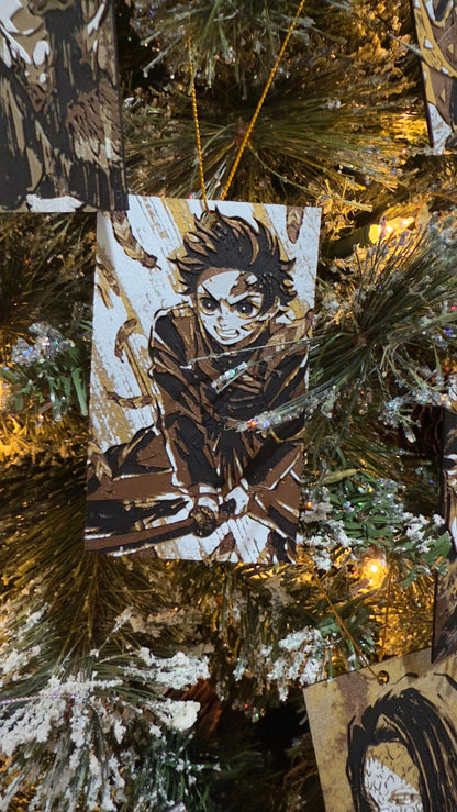 Many Anime Christmas Ornaments ( DS, KNY, Etc) 3D Printed Art Prints