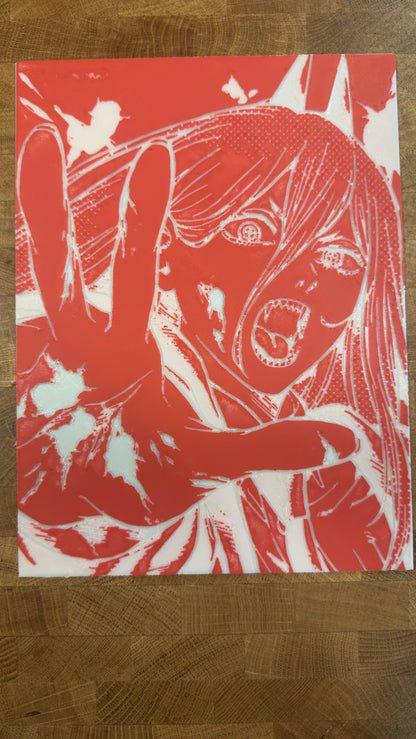 Power 3D Poster Print Art