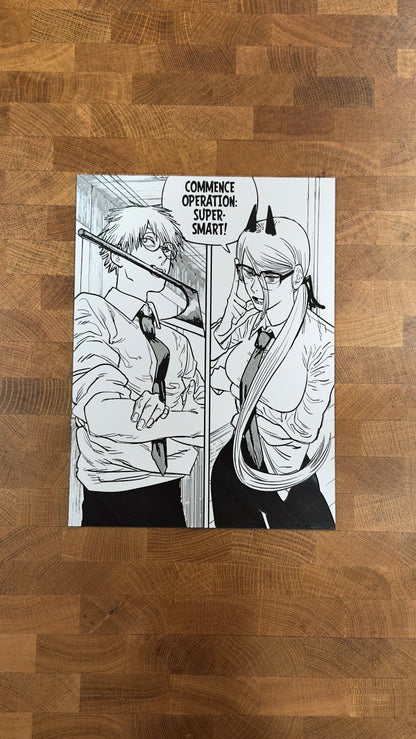 Power Operation Super Smart 3D Poster Print