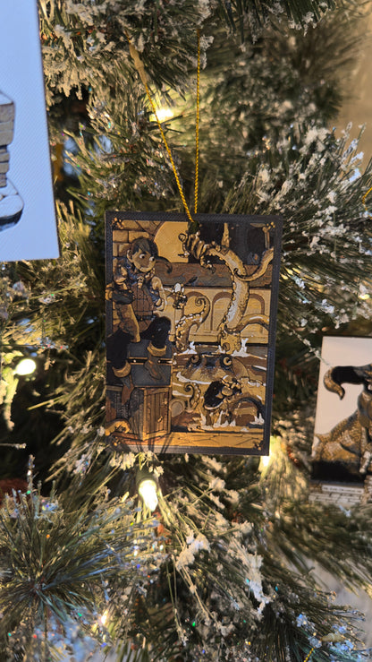 Cooking in a Dungeon Anime Christmas Ornaments 3D Printed Art Prints