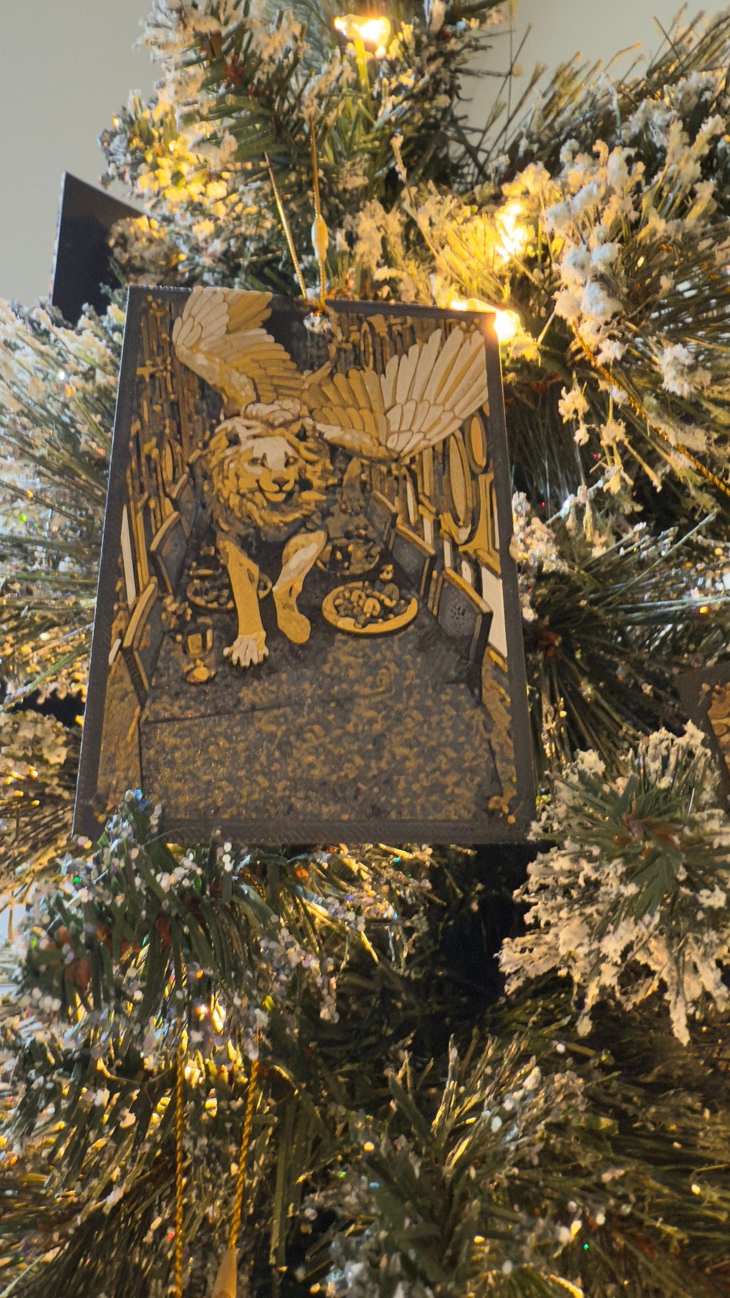 Cooking in a Dungeon Anime Christmas Ornaments 3D Printed Art Prints