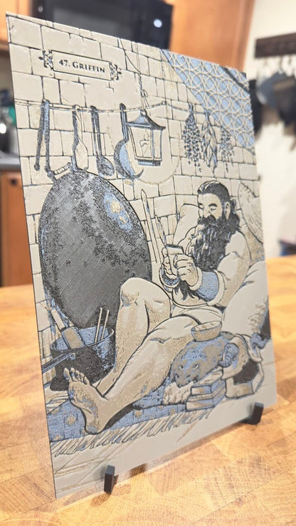 CUSTOM Anime Manga Book Panel Poster 3D Printed Great Gift