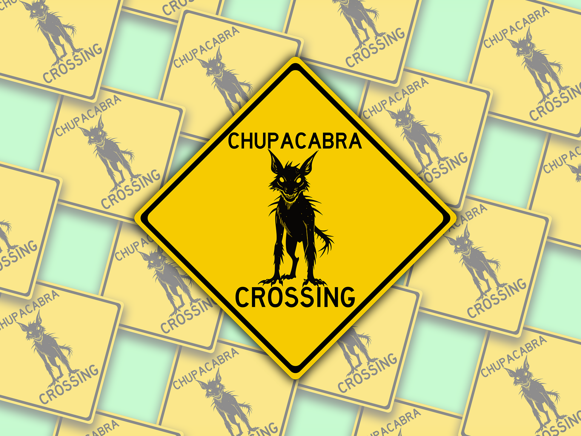 Cryptid Crossing: Chupacabra - artwork