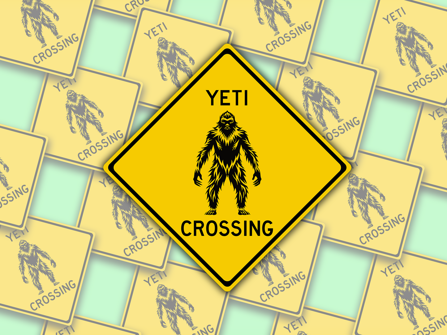 Cryptid Crossing: Yeti - artwork