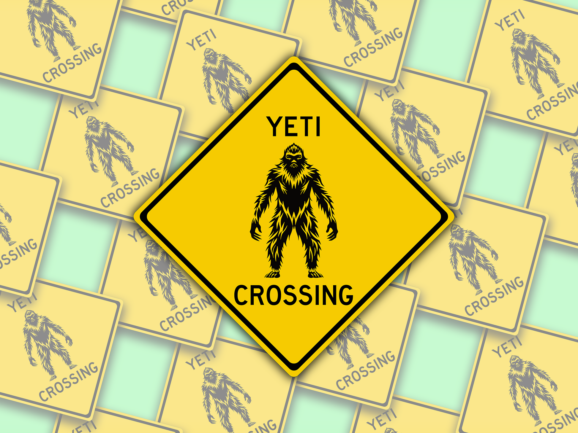 Cryptid Crossing: Yeti - artwork