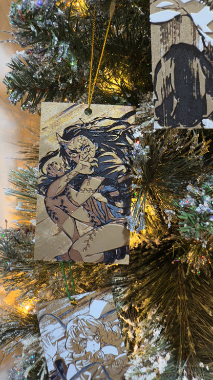Many Anime Christmas Ornaments ( DS, KNY, Etc) 3D Printed Art Prints