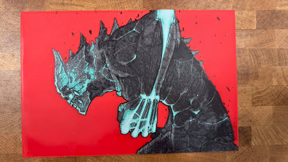 CUSTOM Anime Manga Book Panel Poster 3D Printed Great Gift