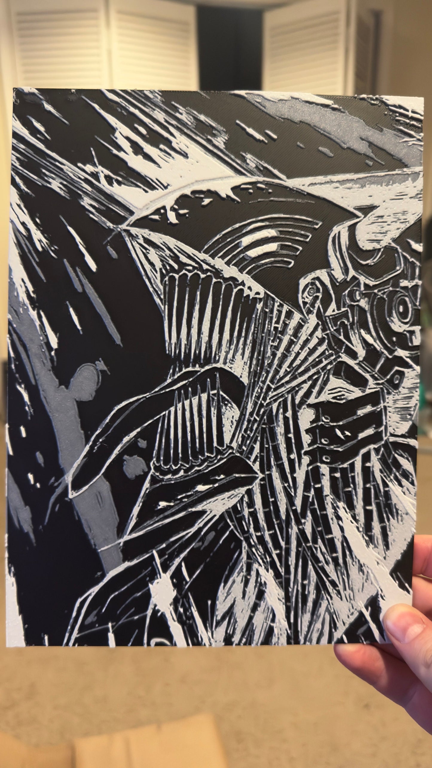 Denji 3D Poster Print Art