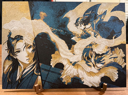 Apothecary Master Jinshi Maomao Metallic 3D Poster Art Print - photo 2 (photos/photo_02.jpg)