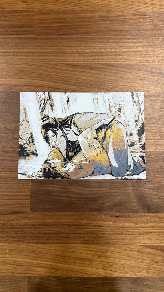 Frog Master Jinshi Maomao Metallic 3D Poster Art Print - photo 1 (photos/photo_01.jpg)