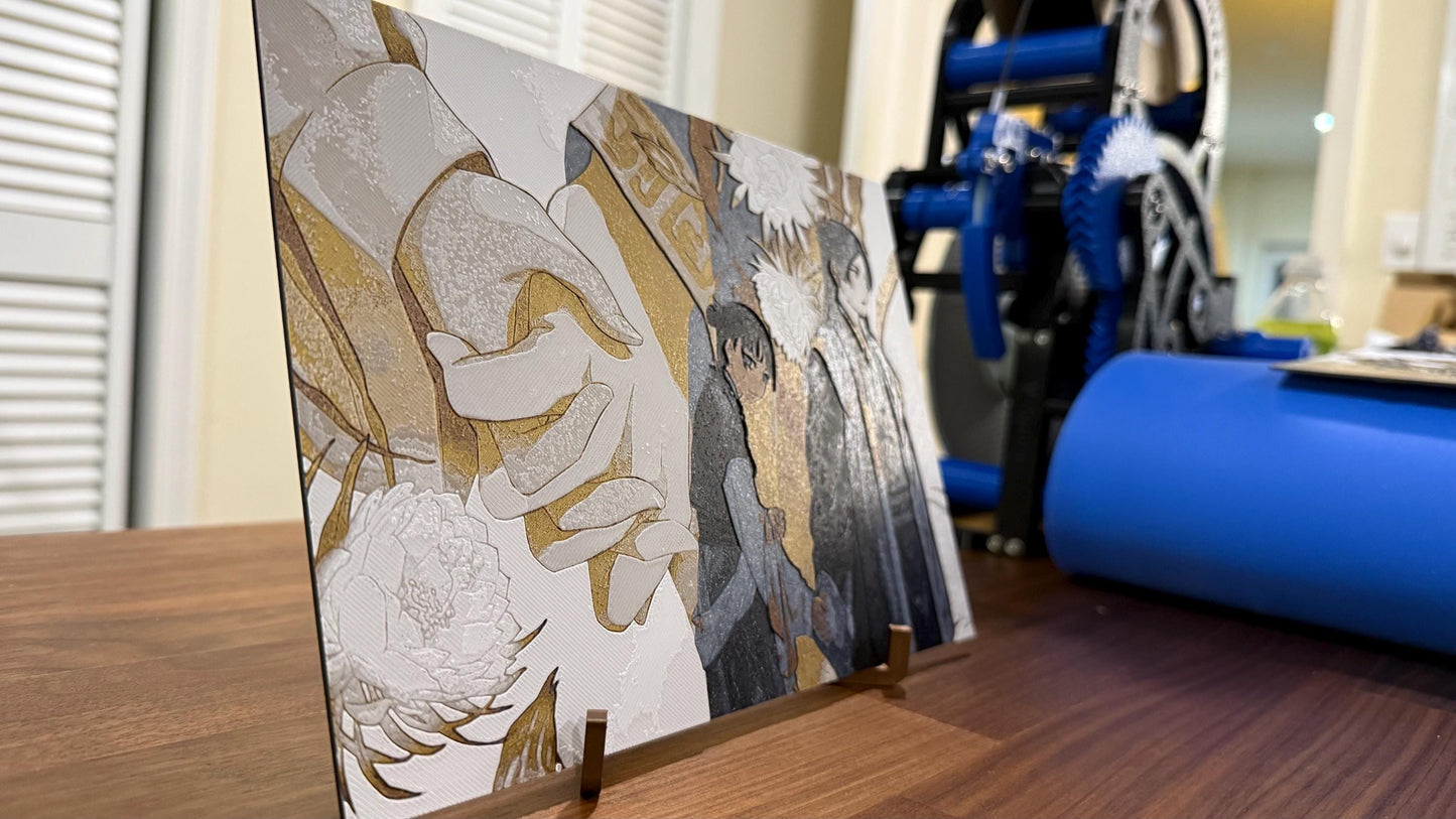 Apothecary Master Jinshi Maomao Metallic 3D Poster Art Print - photo 5 (photos/photo_05.jpg)