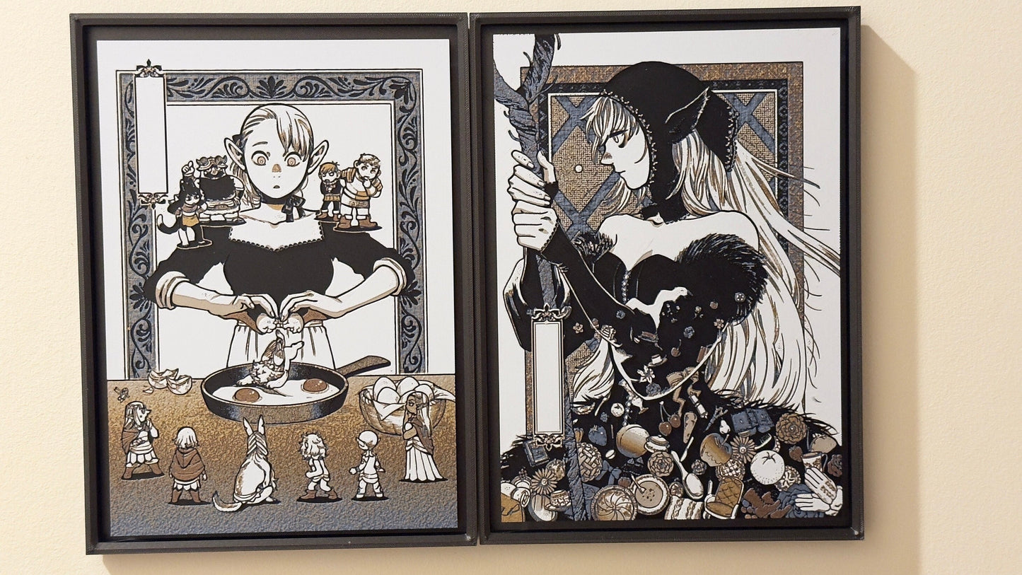Apothecary Master Jinshi Maomao Metallic 3D Poster Art Print - photo 7 (photos/photo_07.jpg)