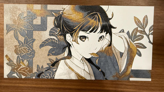 Apothecary Maomao Metallic 3D Poster Art Print - photo 1 (photos/photo_01.jpg)