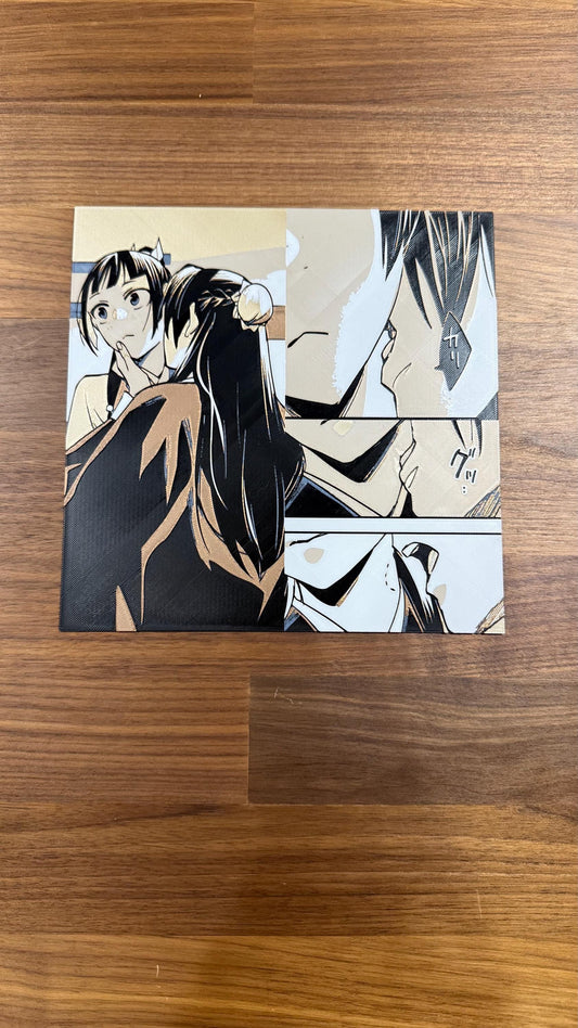 Bite Master Jinshi Maomao Metallic 3D Poster Art Print - photo 1 (photos/photo_01.jpg)
