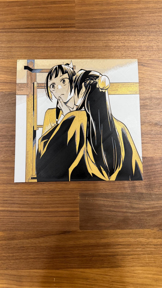 Bite Master Jinshi Maomao Metallic 3D Poster Art Print - photo 2 (photos/photo_02.jpg)