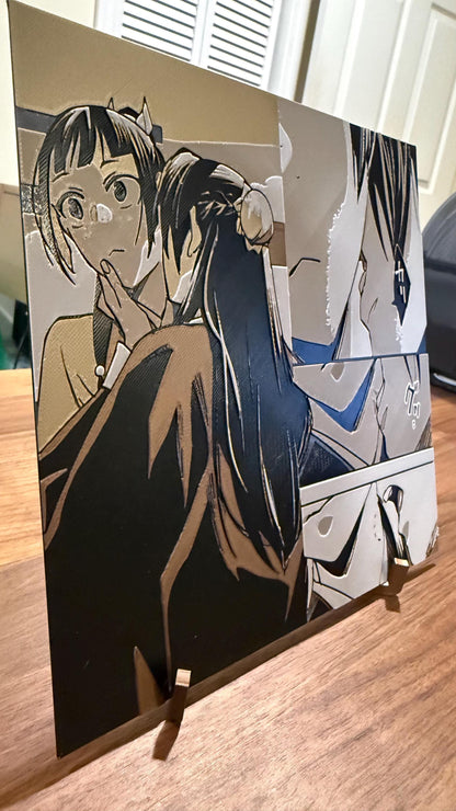 Bite Master Jinshi Maomao Metallic 3D Poster Art Print - photo 3 (photos/photo_03.jpg)