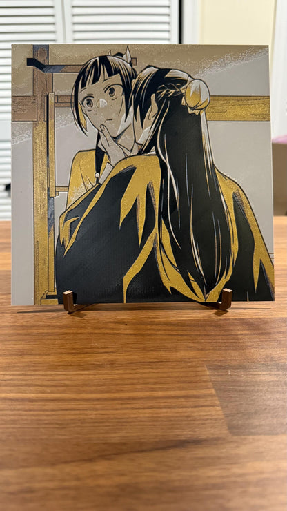 Bite Master Jinshi Maomao Metallic 3D Poster Art Print - photo 5 (photos/photo_05.jpg)