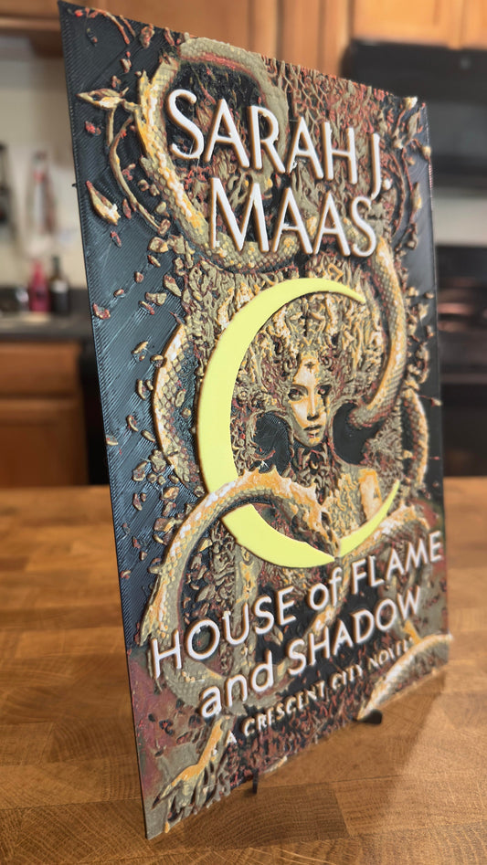 Crescent City 3D Printed Poster: House of Flame and Shadow - photo 2 (photos/photo_02.jpg)