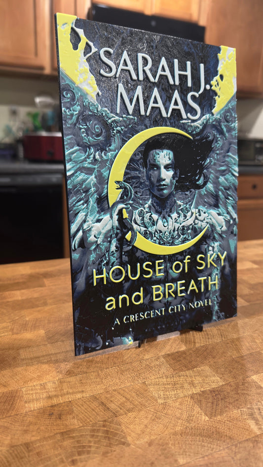 Crescent City 3D Printed Poster: Sarah J. Maas Fantasy Art - photo 2 (photos/photo_02.jpg)