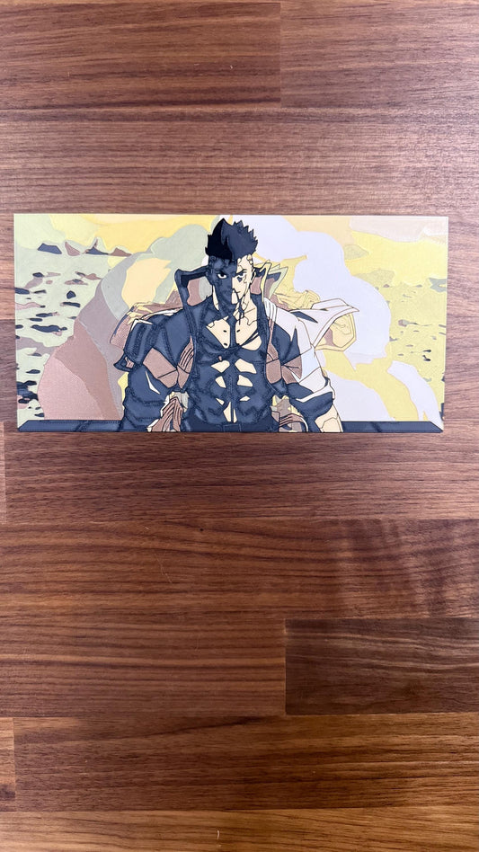 Cyberpunk Edgerunner Daniel 3D Poster Art Print w/ Metallic Texture - photo 1 (photos/photo_01.jpg)