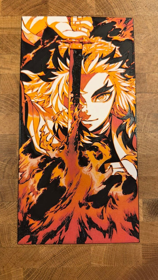 Custom Anime Manga Panel 3D Printed Poster - photo 1 (photos/photo_01.jpg)
