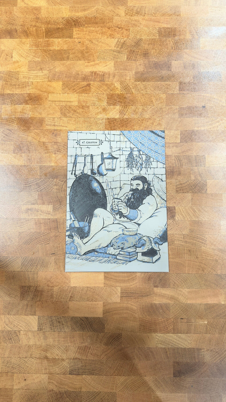 Senshi Metallic 3D Poster Art Print - photo 1 (photos/photo_01.jpg)