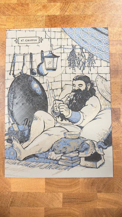 Senshi Metallic 3D Poster Art Print - photo 4 (photos/photo_04.jpg)