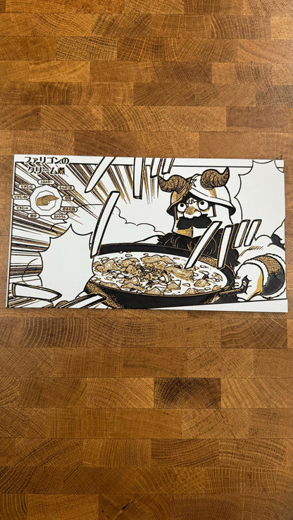Senshi Stew Metallic 3D Poster Art Print - photo 1 (photos/photo_01.jpg)