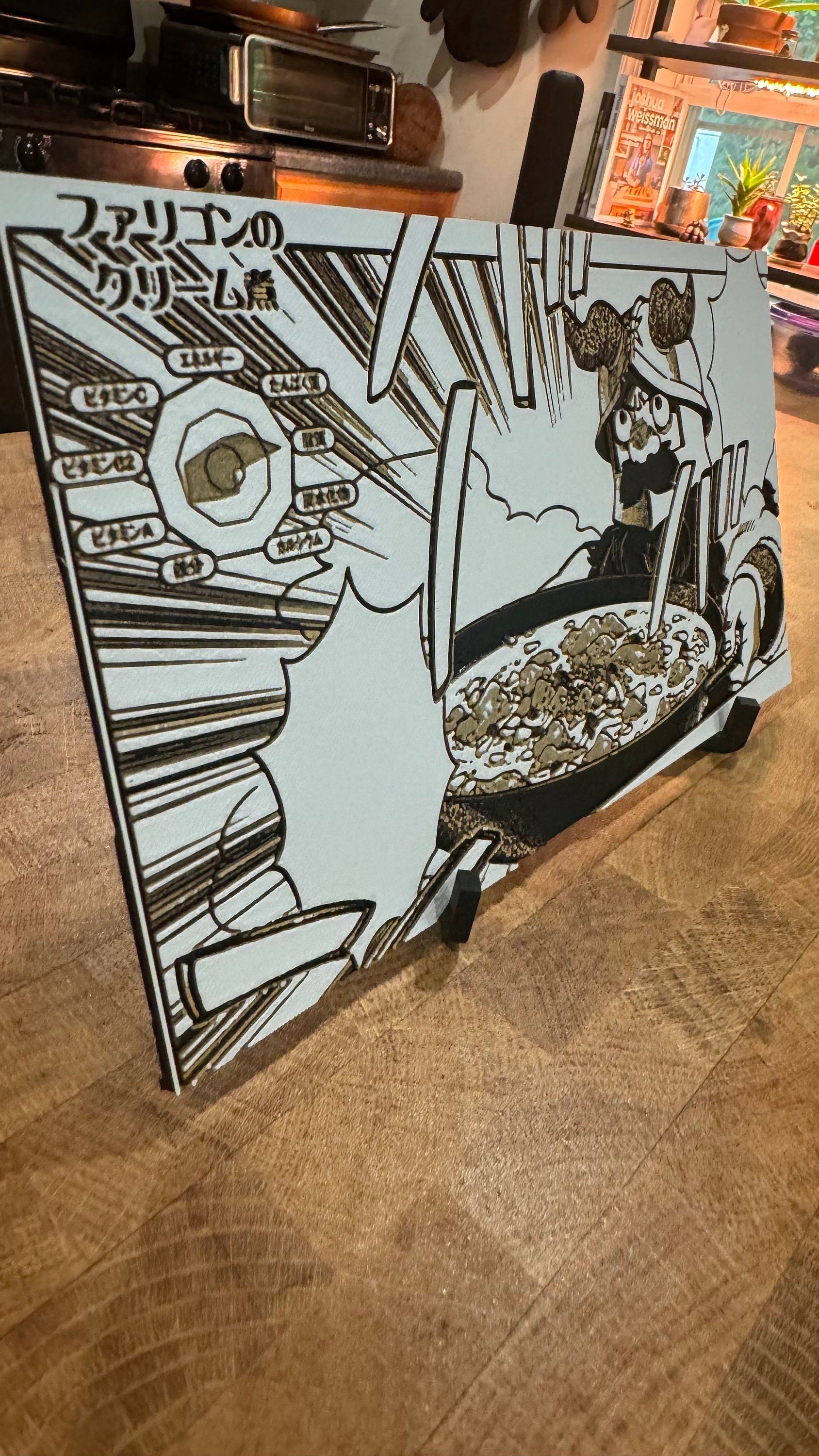 Senshi Stew Metallic 3D Poster Art Print - photo 6 (photos/photo_06.jpg)