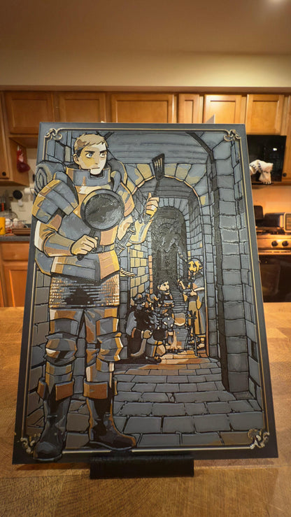 Laios Volume 1 Metallic 3D Poster Art Print - photo 2 (photos/photo_02_volume01.jpg)