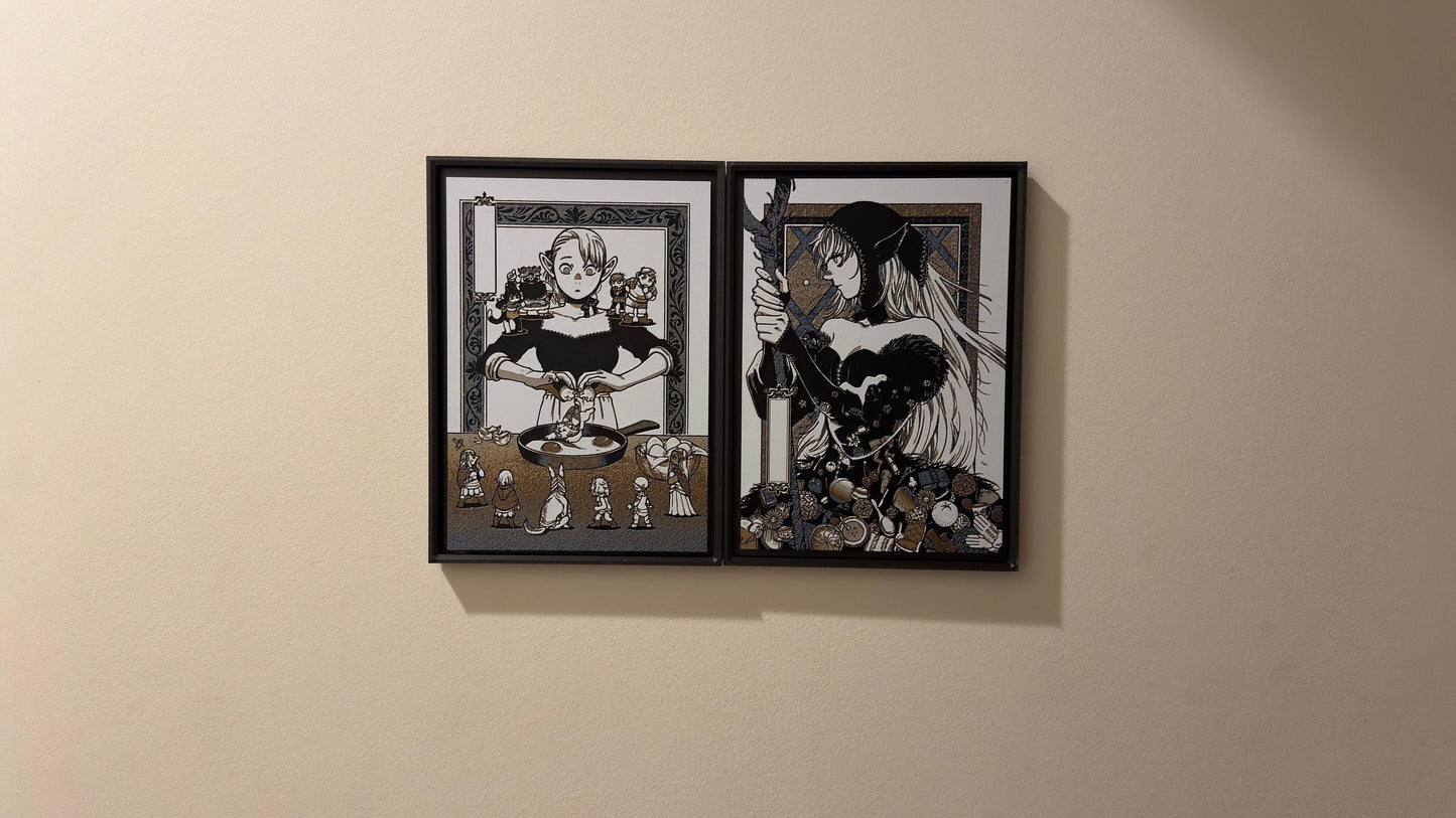 Marcille Cooking Metallic 3D Poster Art Print - photo 2 (photos/photo_02.jpg)