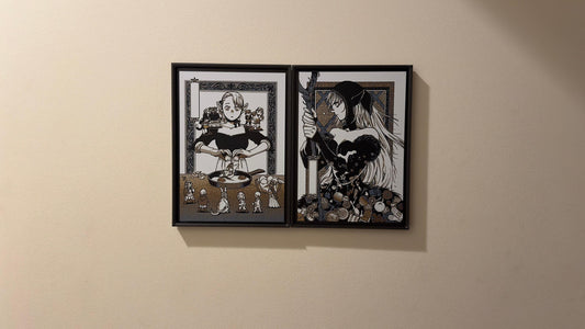 Marcille Cooking Metallic 3D Poster Art Print - photo 2 (photos/photo_02.jpg)