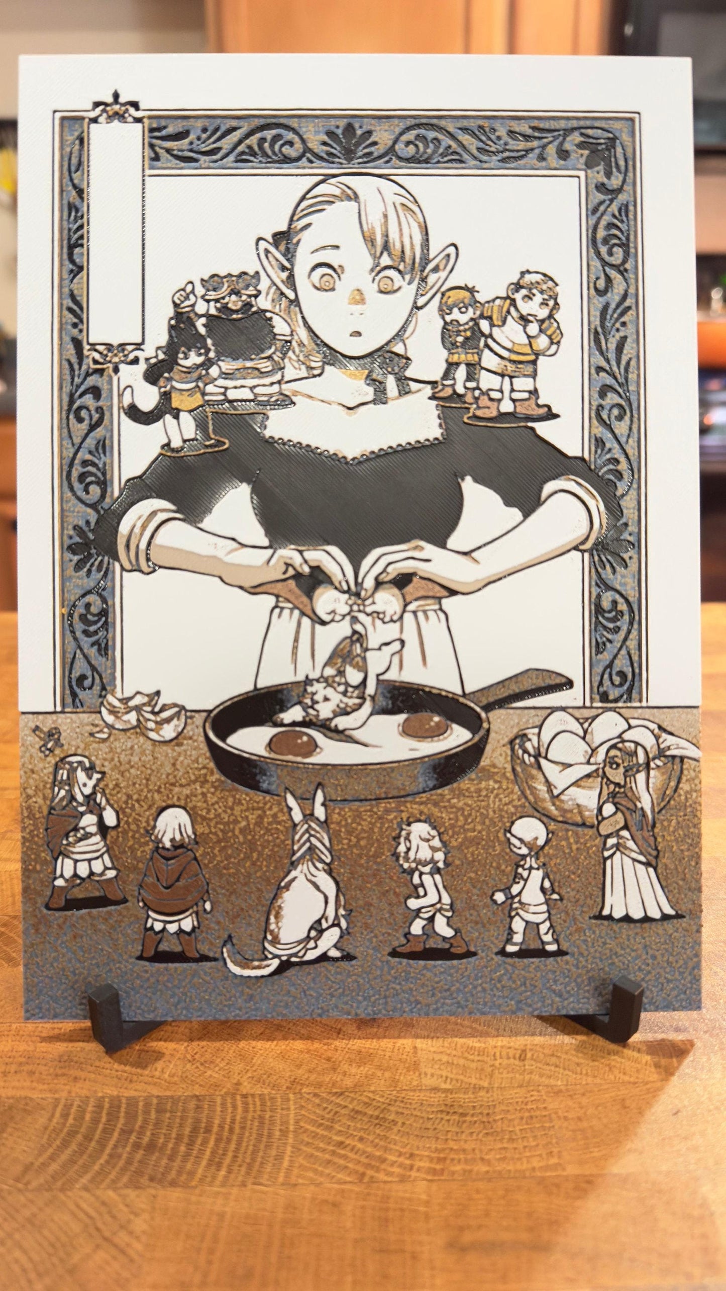 Marcille Cooking Metallic 3D Poster Art Print - photo 5 (photos/photo_05.jpg)