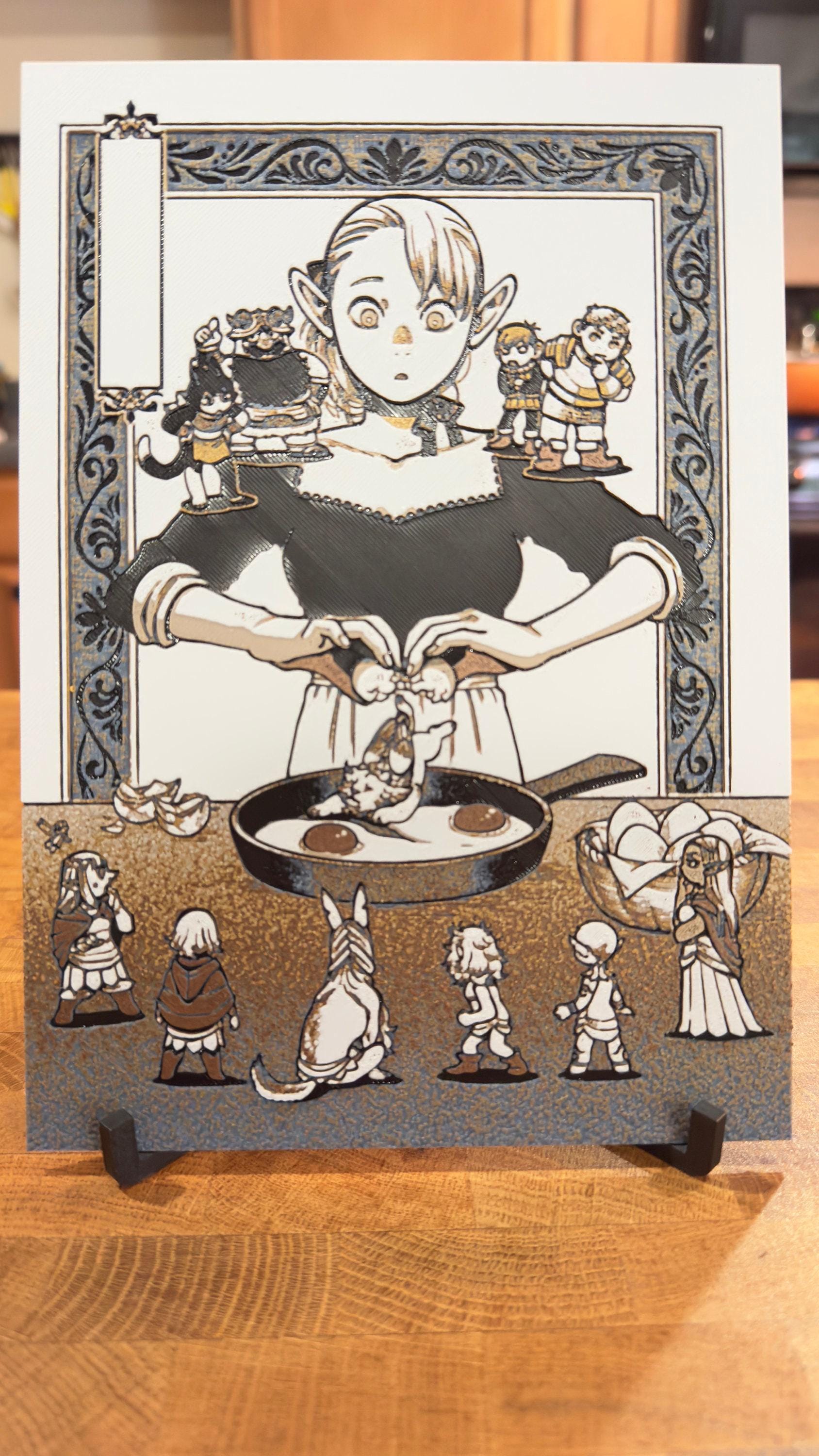Marcille Cooking Metallic 3D Poster Art Print - photo 5 (photos/photo_05.jpg)