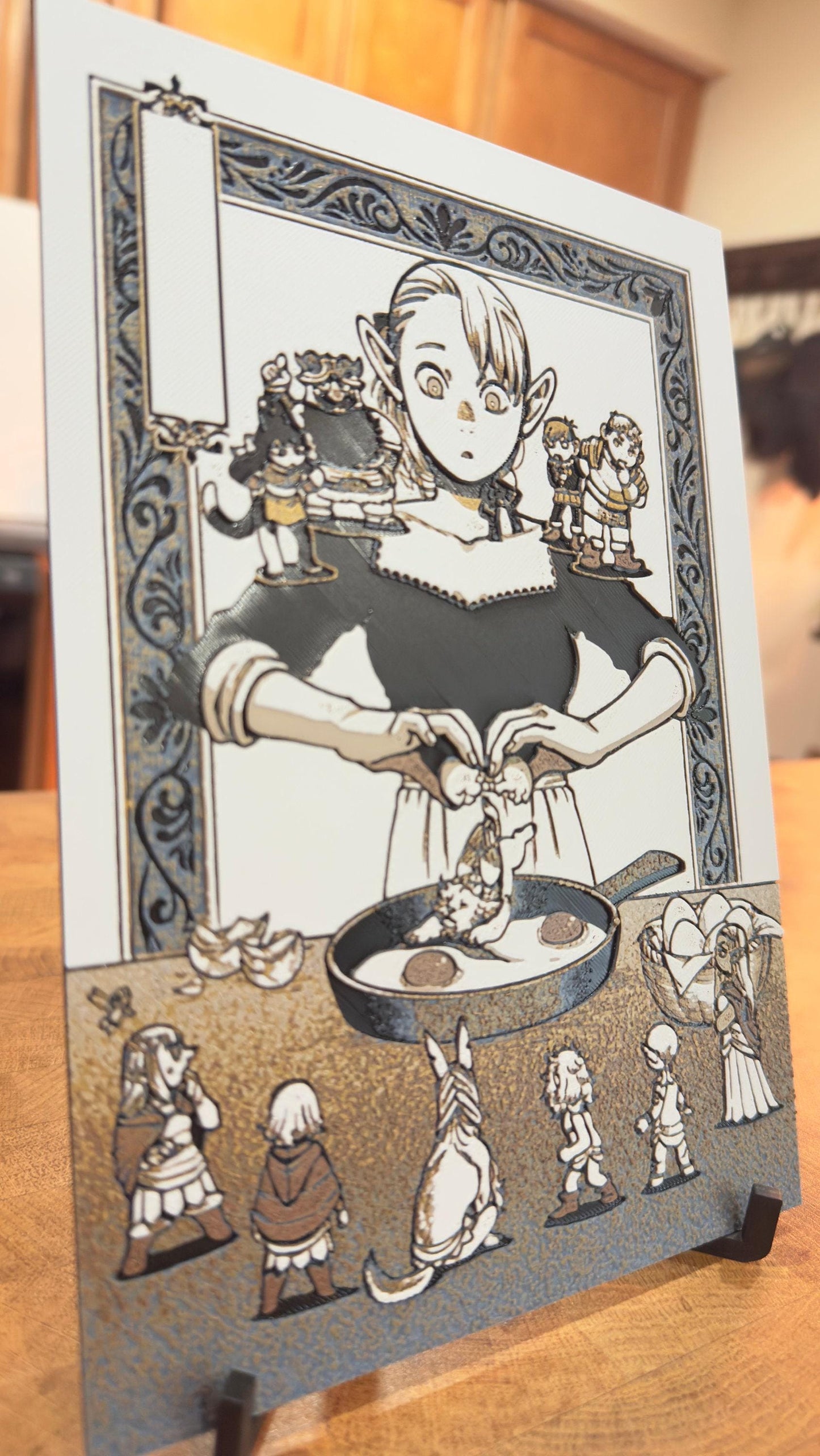 Marcille Cooking Metallic 3D Poster Art Print - photo 6 (photos/photo_06.jpg)