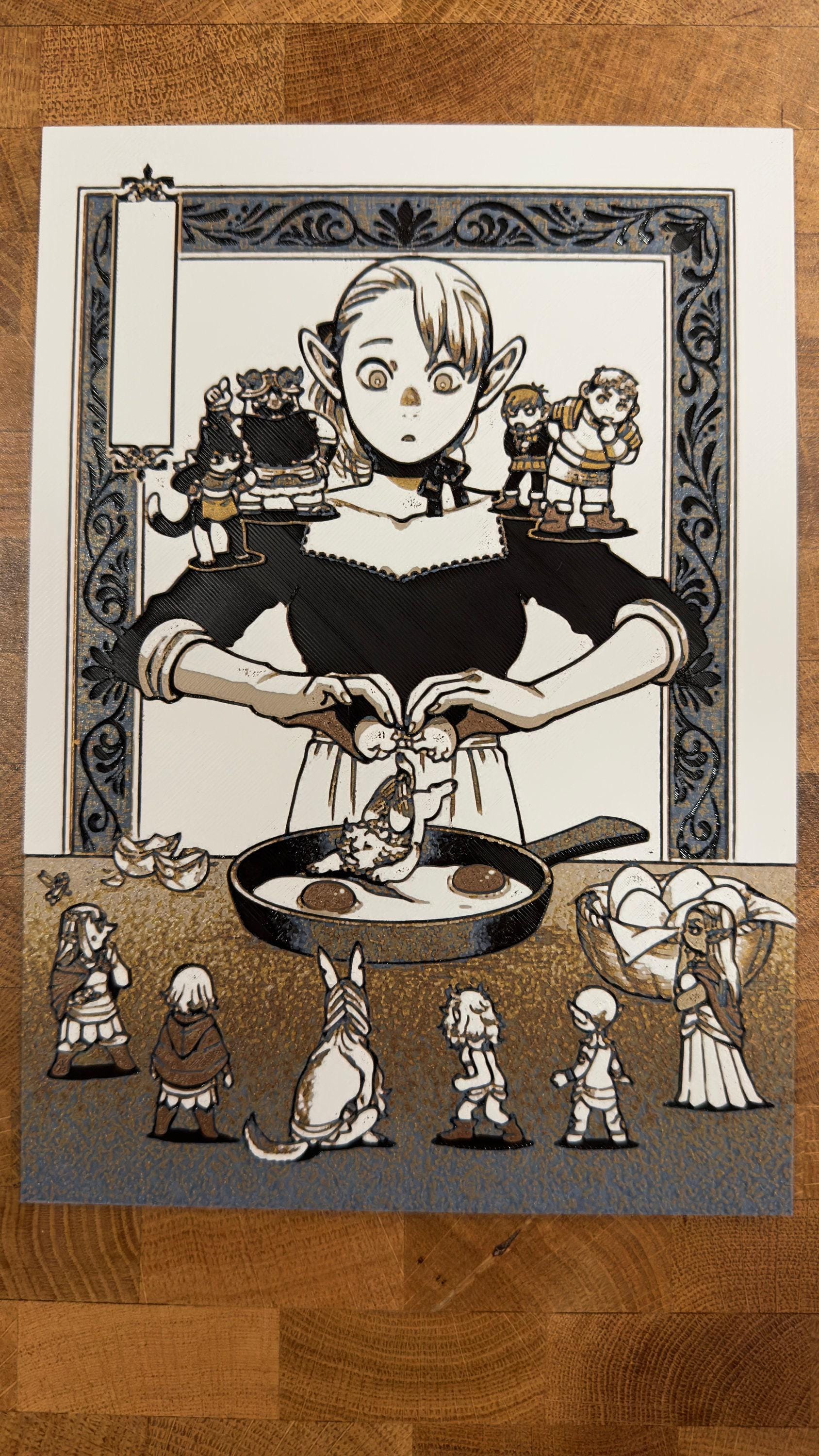 Marcille Cooking Metallic 3D Poster Art Print - photo 8 (photos/photo_08.jpg)